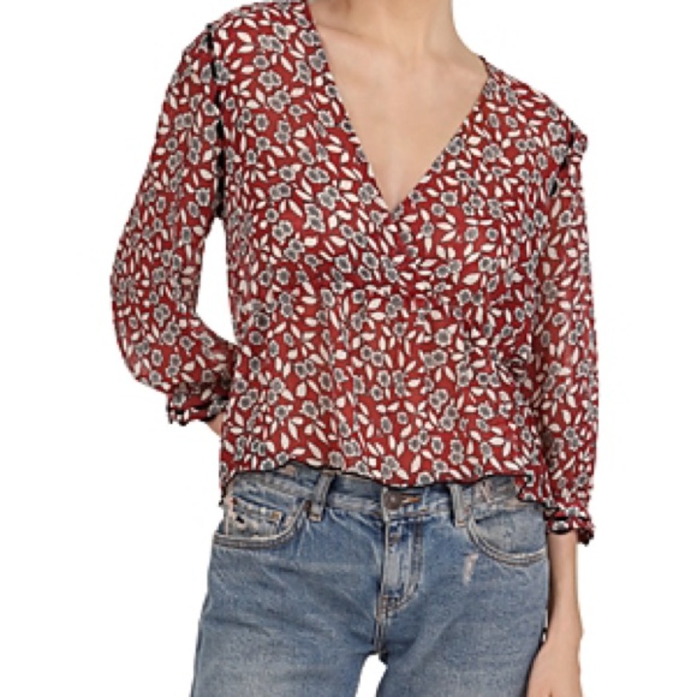 ba&sh sheer top